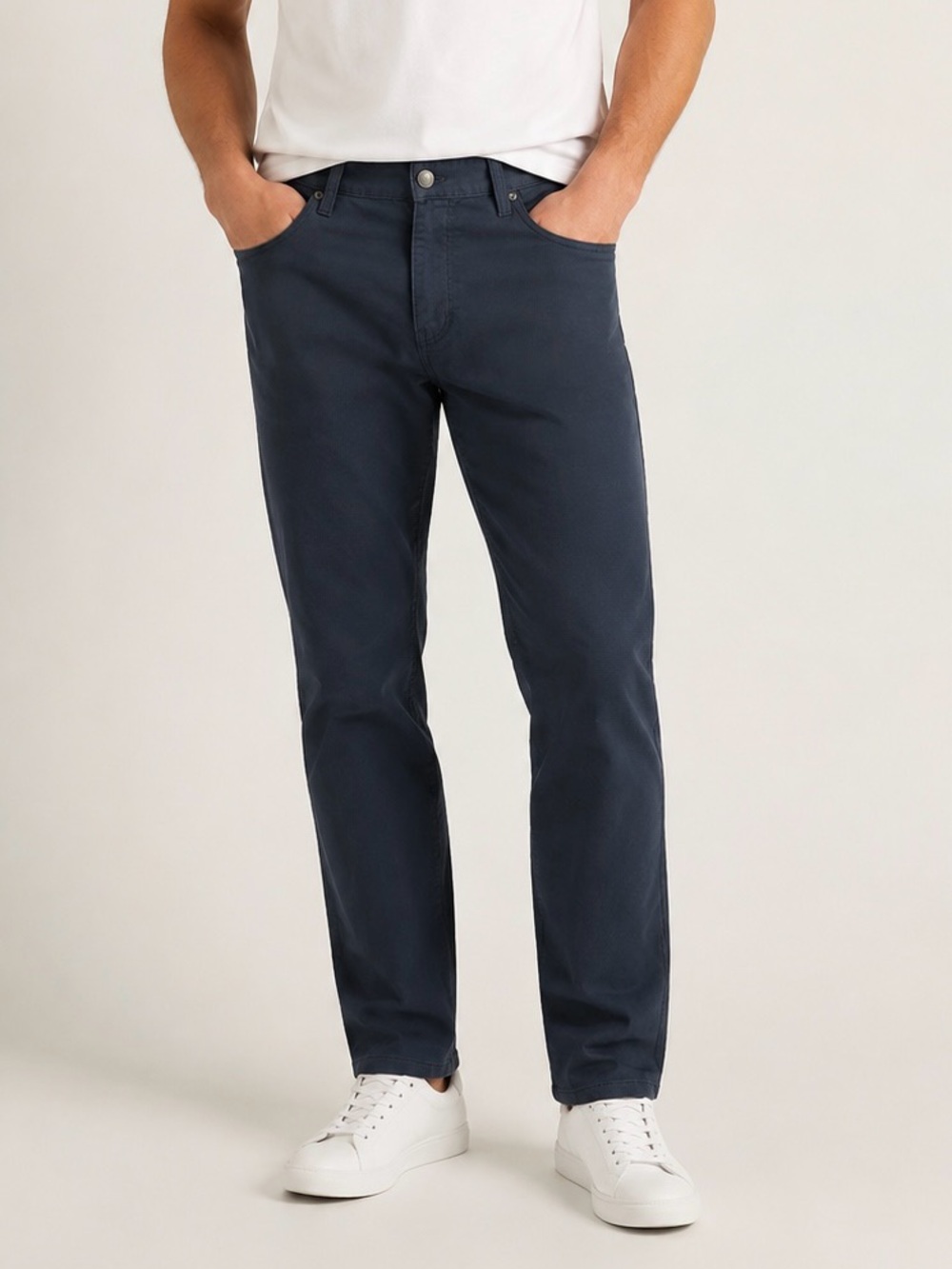 Quince Men's Chinos in Navy Blue